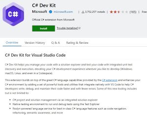 C# Dev Kit