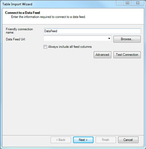 Table Import Wizard