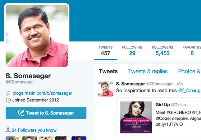 Microsoft Developer Division Chief Somasegar Steps Down -- Visual ...