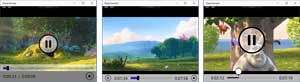 Different Media Player Styles
