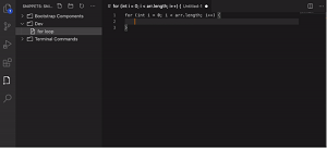 Editing a Snippet with VS Code's Built-in Snippet Syntax in Animate Action