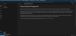 AAzure Quantum Playground