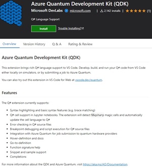 Azure Quantum Development Kit (QDK)