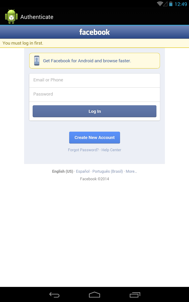 Social Media Authentication - Facebook login in Xamarin Forms - Xamboy