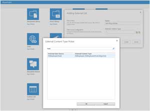 External Content Type Picker Window in SharePoint