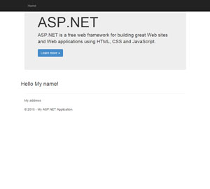 Running ASP.NET MVC 6 Hello Mvc App