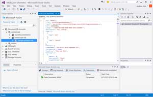 Editing DocumentDB Resources in Visual Studio with Cloud Explorer