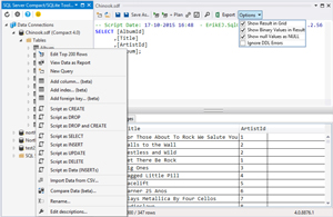 Modeling Queries with SQLite/SQL Server Compact Toolbox