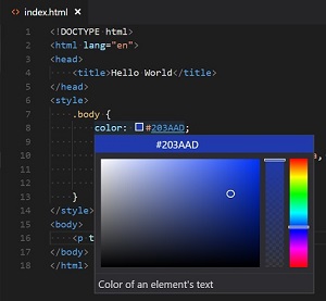 Picking a Color from HTML Inline Style