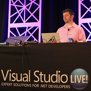 Mark Stafford at Visual Studio Live!