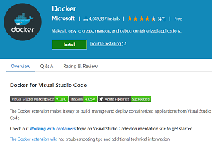 Docker for Visual Studio Code