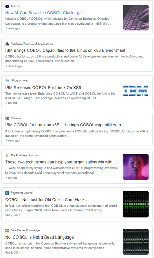COBOL Isn't Dead!