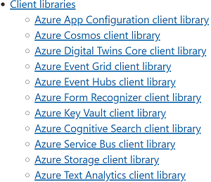Client Libraries