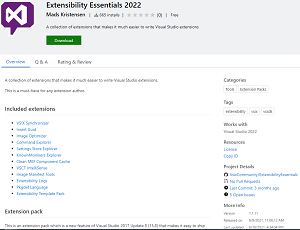 Extensibility Essentials 2022