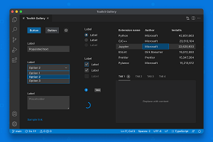 The Webview UI Toolkit for Visual Studio Code
