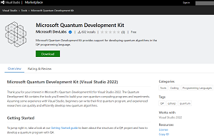 Microsoft Quantum Development Kit Extension