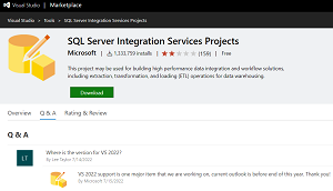 SQL Server Integration Services Projects