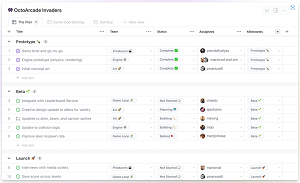 GitHub Projects Table Option