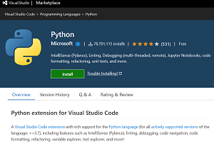 The Main VS Code Python Extension