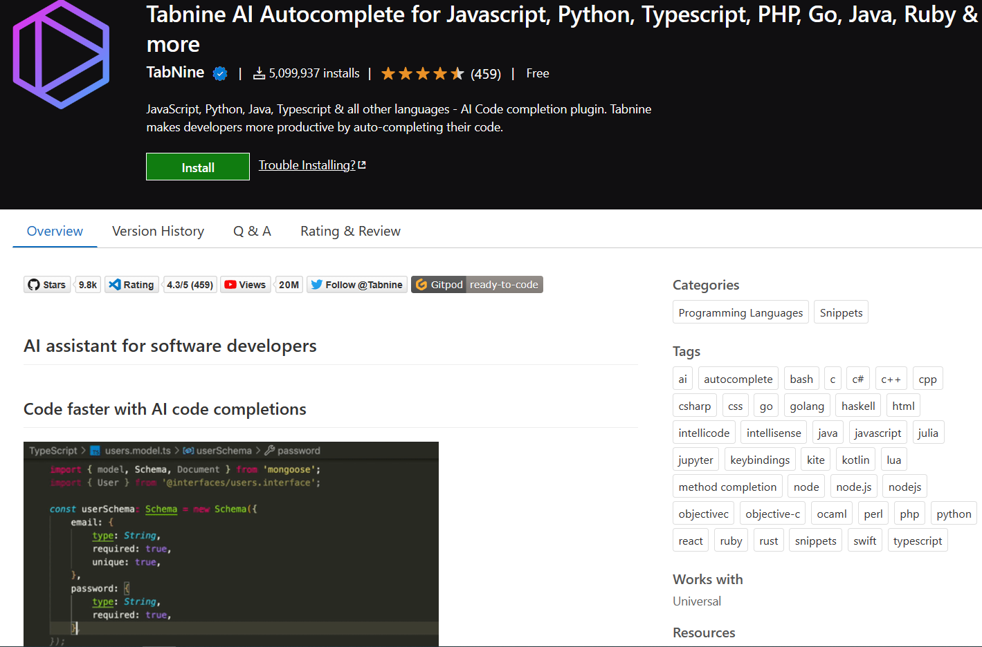 VS Code: enable javascript intellisense in typescript project