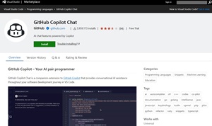 VS Code GitHub Copilot Chat