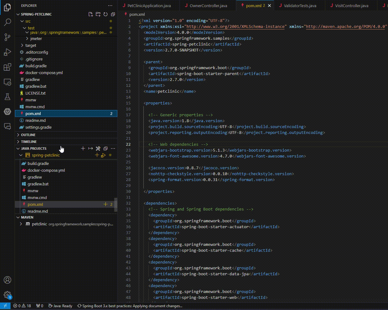 Upgrading to Lates Spring Boot Version