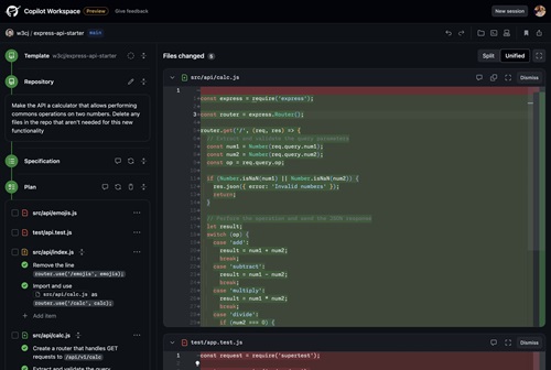 GitHub Copilot Workspace