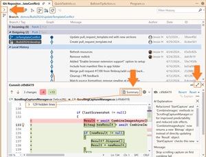 Unraveling Commit History