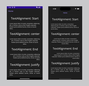 Justifying Label Text