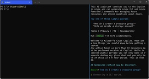 AI Shell with PowerShell 7