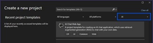 AI Chat Web App Template
