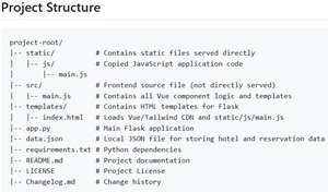 Providing Project Structure