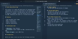 Part of Peck's README.me Markdown Prompt