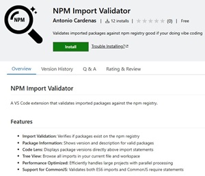 NPM Import Validator