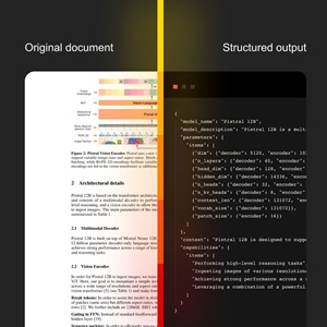 Mistral Document AI Structured Output