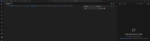 VS Code New File