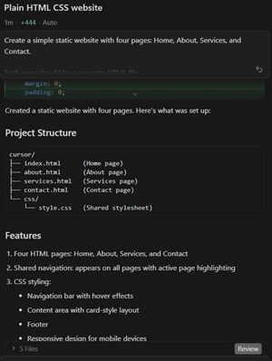The Cursor Project Structure