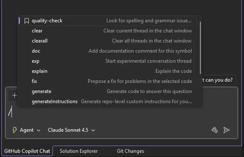 Slash Commands for Custom Prompts