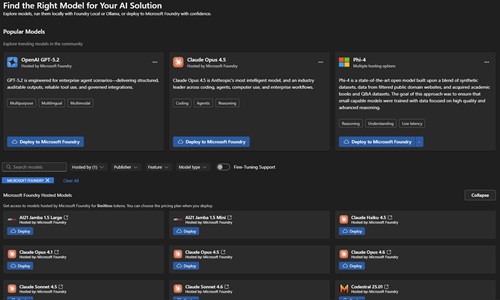 Agent Builder Models