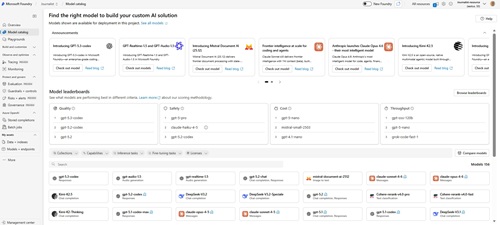 Microsoft Foundry Models