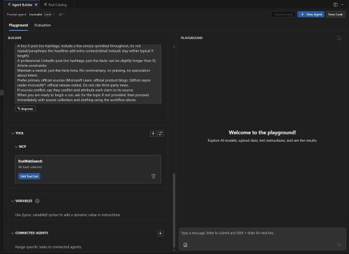 Agent Builder