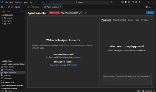 Agent Inspector Interface