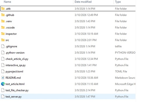 File Explorer Structure