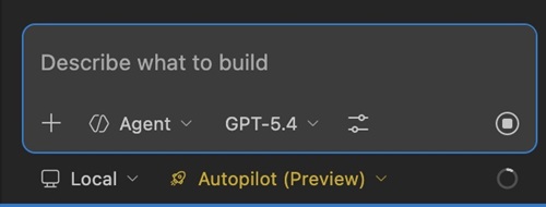 New Autopilot Preview Input