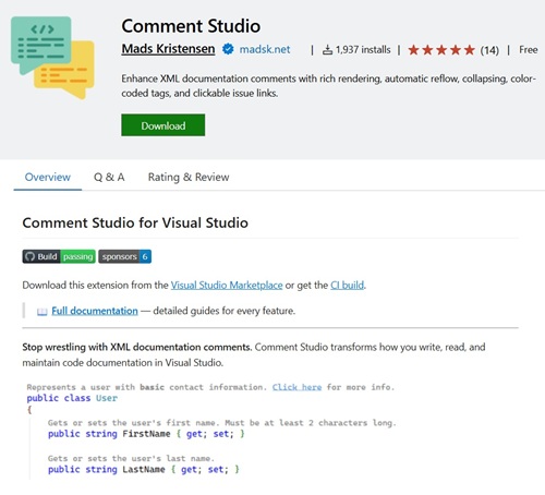 Comment Studio