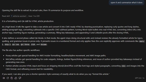 Copilot Summary