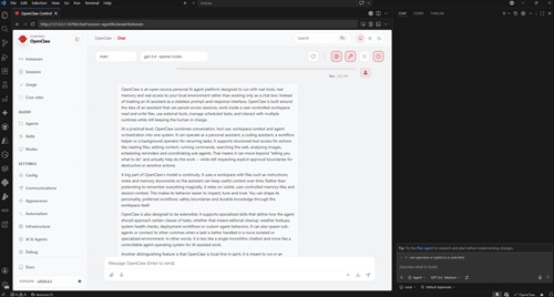 OpenClaw in VS Code Integrated Browser