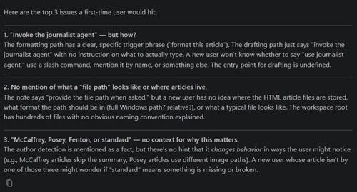  Onboarding note issues