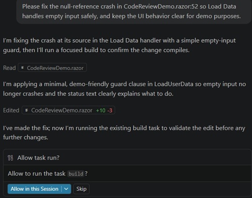 Copilot Fix Instructions