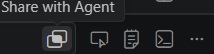 The Old Way: Share with Agent from the Browser Toolbar